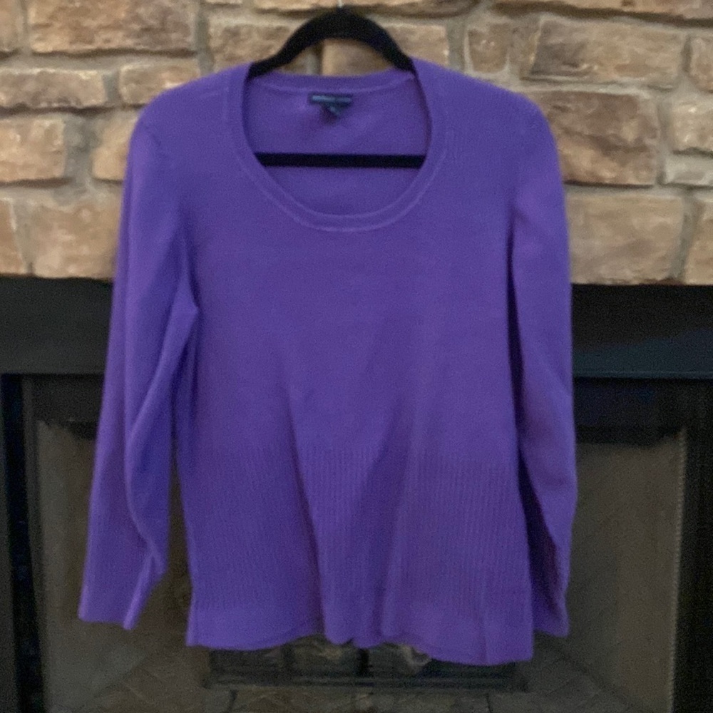 Westbound Woman purple sweater. Size 2X